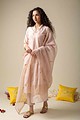 Image for Wkr006 Diti Chanderi Straight Kurta Side