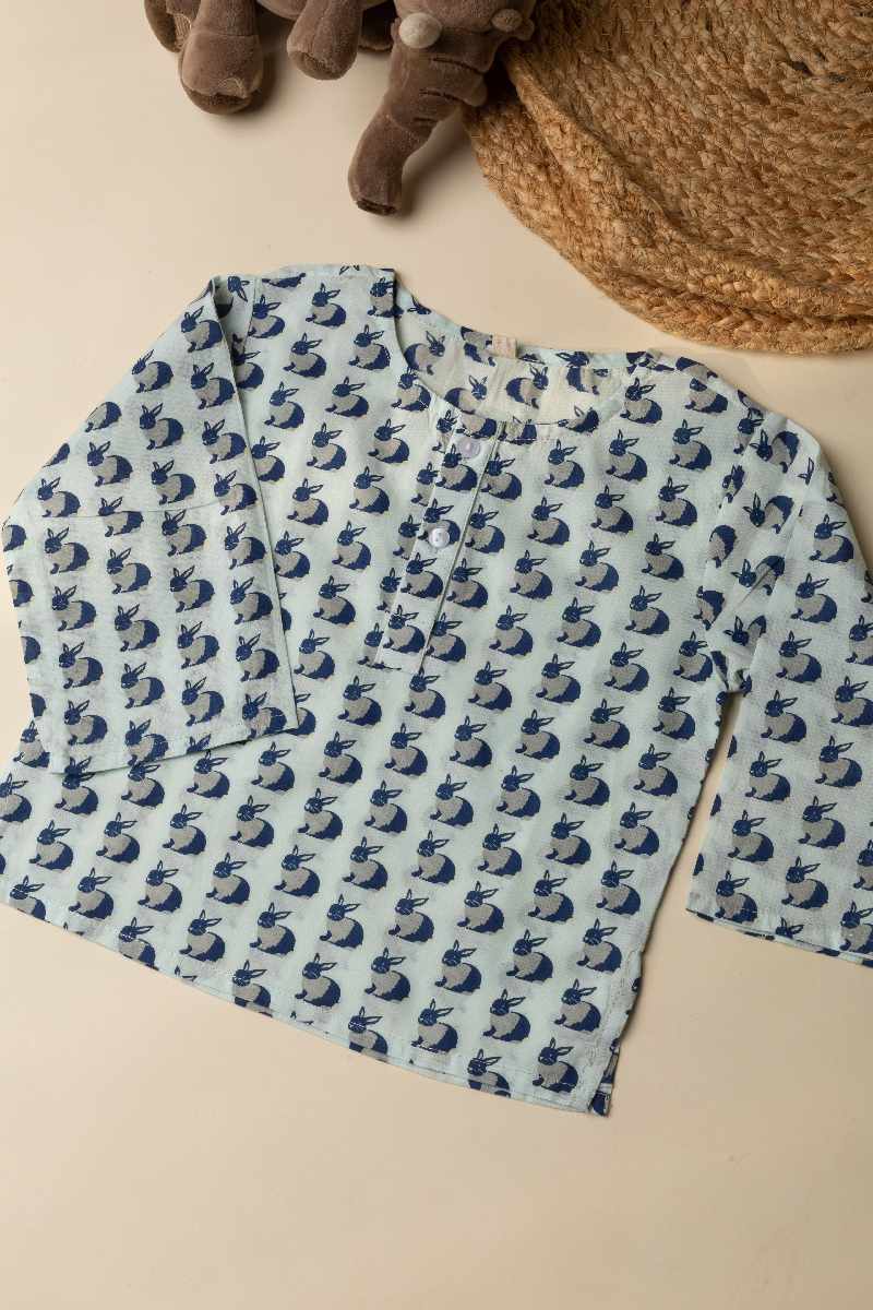 Image for Kusvaa Byw014 Kiran Cotton Kids Lounge Wear Back