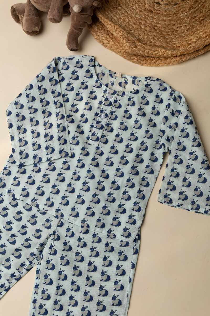 Image for Kusvaa Byw014 Kiran Cotton Kids Lounge Wear Front