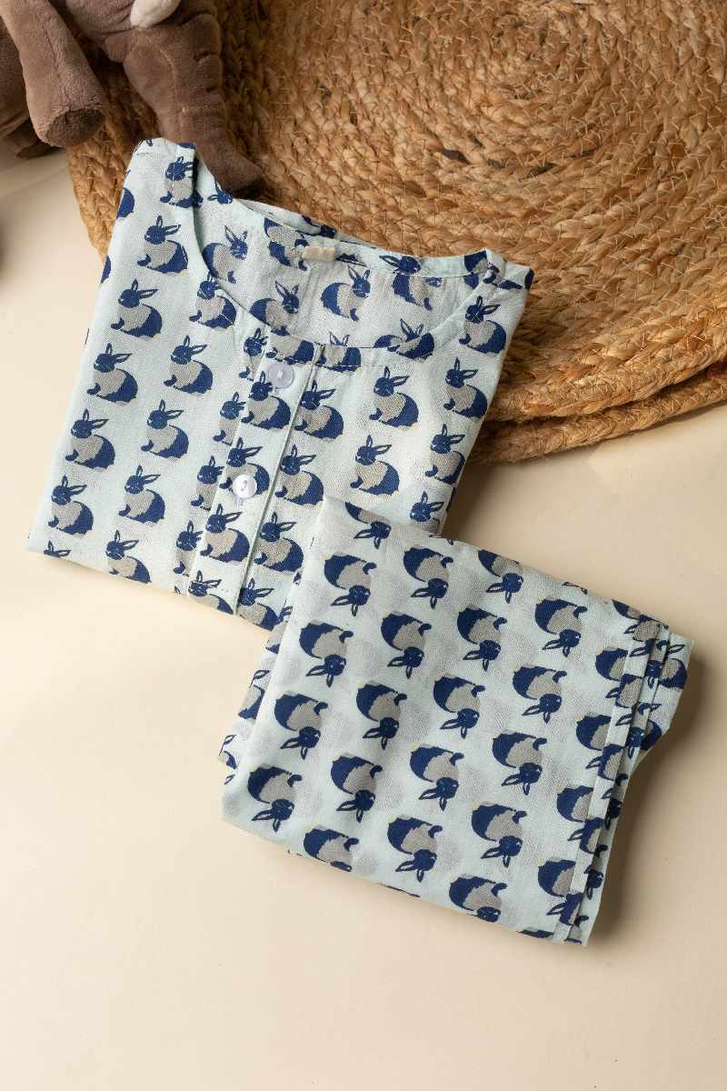 Image for Kusvaa Byw014 Kiran Cotton Kids Lounge Wear Sleeves