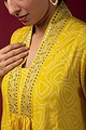 Image for Kusvaa Cood009 Sarisha Muslin Kurta Palazzo Set Back New