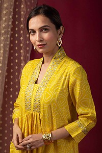 Image for Kusvaa Cood009 Sarisha Muslin Kurta Palazzo Set Featured New