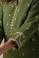 Image for Kusvaa Cood010 Samiya Chanderi Kurta Pant Set Pocket New