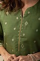 Image for Kusvaa Cood010 Samiya Chanderi Kurta Pant Set Sitting New