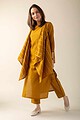 Image for Kusvaa Cood011 Marisha Handloom Kurta Pant Set Neck