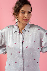 Image for Kusvaa Cood013 Rumesha Modal Satin Co Ord Set Featured New