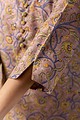 Image for Kusvaa Cood016 Haripriya Chanderi Kurta Pant Set Closeup 2