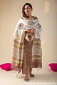 Image for Kusvaa Cood016 Haripriya Chanderi Kurta Pant Set Sitting New