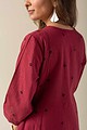 Image for Kusvaa Cood020 Triveni Handloom Cotton Kurta Pant Set Sitting