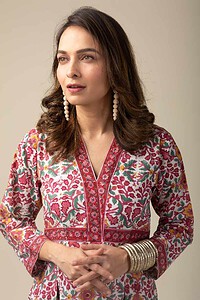 Image for Kusvaa De007 Shyla Cotton Block Print Dress Featured