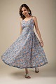 Image for Kusvaa Dr003 Saanvi Block Print Dress Closeup