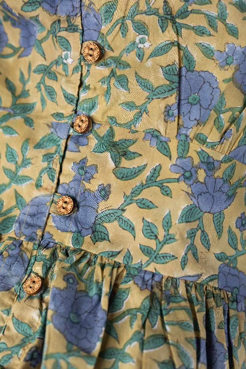 Image for Kusvaa Dr005 Sonika Block Print Dress Pocket