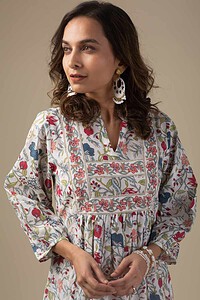 Image for Kusvaa Dr006 Shefali Block Print Dress Featured