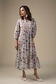 Image for Kusvaa Dr006 Shefali Block Print Dress Sitting