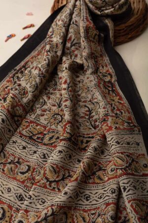Image for Kusvaa Dup65 Assam Silk Stole Closeup
