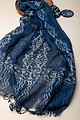 Image for Kusvaa Dup74 Karthika Cotton Kota Doriya Dupatta Closeup