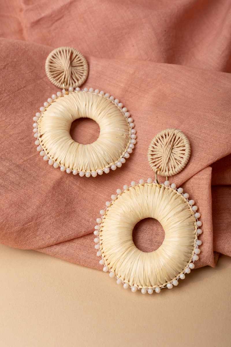 Image for Kusvaa Ern024 Sophia Boho Earrings Closeup