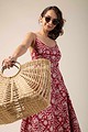 Image for Kusvaa Ne204 Ikshan Cotton A Line Dress Neck