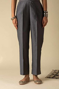 Image for Kusvaa Ne254p Bhavika Cotton Silk Pant Pocket