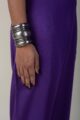 Image for Kusvaa Pnt004 Multi Color Cotton Satin Pant Lightpurple Closeup