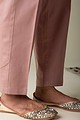 Image for Kusvaa Pnt004 Multi Color Cotton Silk Pant Mouse Closeup
