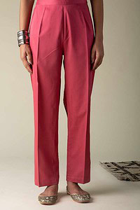 Image for Kusvaa Pnt004 Multi Color Cotton Silk Pant Rosepink Featured