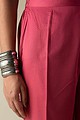 Image for Kusvaa Pnt004 Multi Color Cotton Silk Pant Rosepink Side