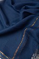 Image for Kusvaa Rndup53 Multi Color Kota Doria Dupatta Indigo Front
