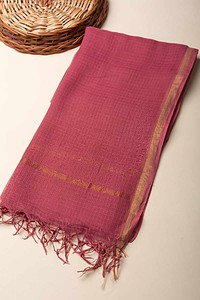 Image for Kusvaa Rndup53 Multi Color Kota Doria Dupatta Rosepink Featured
