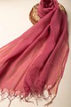 Image for Kusvaa Rndup53 Multi Color Kota Doria Dupatta Rosepink Front