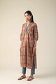 Image for Kusvaa Wkr014 Sarana Cotton Kalamkari Kurta Pocket
