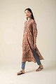 Image for Kusvaa Wkr014 Sarana Cotton Kalamkari Kurta Side