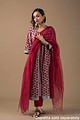 Image for Kusvaa Wkr015 Krishna Cotton Handblock Kurta Back New