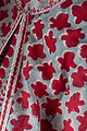 Image for Kusvaa Wkr015 Krishna Cotton Handblock Kurta Pocket
