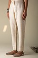 Image for Kusvaa Ws207p Cotton Silk Pants With Pocket Offwhite Featured New