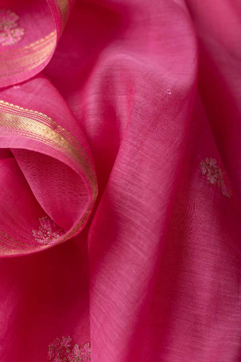 Image for Kusvaa Cood001dup Kashvi Chanderi Dupatta Side