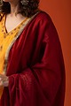 Image for Kusvaa Cood025 Vabyasri Chanderi Kurta Pant Set Pattern