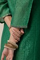 Image for Kusvaa Cood029 Zarna Chanderi Kurta Pant Set Closeup 2