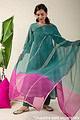 Image for Kusvaa Cood033 Tithira Cotton Bandhani Kurta Pant Set Front New