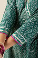 Image for Kusvaa Cood033 Tithira Cotton Bandhani Kurta Pant Set Sleeves New