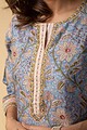 Image for Kusvaa Cood035 Jiyashree Chanderi Kurta Pant Set Closeup