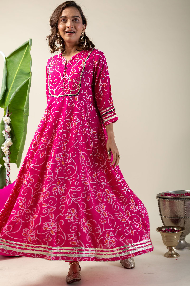 Image for Kusvaa Cood036 Shiradha Muslin Kurta Pant Set Front New