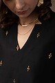 Image for Kusvaa Cood037 Utkarsha Cotton Silk Co Ord Set Closeup 2