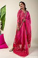 Image for Kusvaa Cood038 Maithaly Muslin Kurta Pant Set Side New