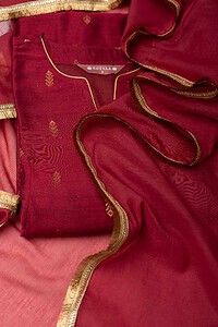 Image for Kusvaa Dup87 Vabyasri Chanderi Dupatta Front