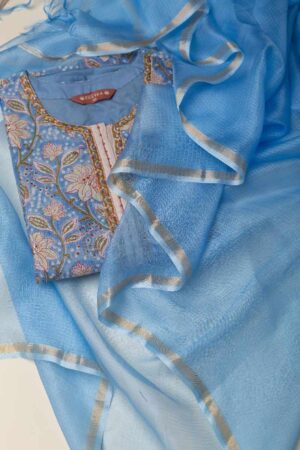 Image for Kusvaa Dup98 Jiyashree Kota Silk Dupatta Featured