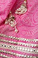 Image for Kusvaa Grw010 Anvita Cotton Girls Skirt Top And Dupatta Set Closeup New