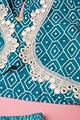 Image for Kusvaa Grw012 Bhanu Cotton Girls Skirt Top And Dupatta Set Sitting New