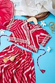 Image for Kusvaa Grw021 Akansha Muslin Girls Skirt Top And Dupatta Set Side New