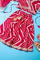 Image for Kusvaa Grw021 Akansha Muslin Girls Skirt Top And Dupatta Set Sitting New